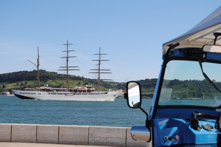 Lizbona Zwiedzanie Tuk Tuk: Miasto nad rzekąKierując Tuk Tuk Tour with Krzesełka w Lizbonie