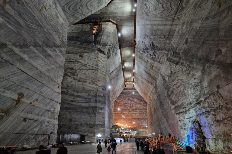 From Brasov: Slanic Salt Mine & Cheia Monastery Private Trip