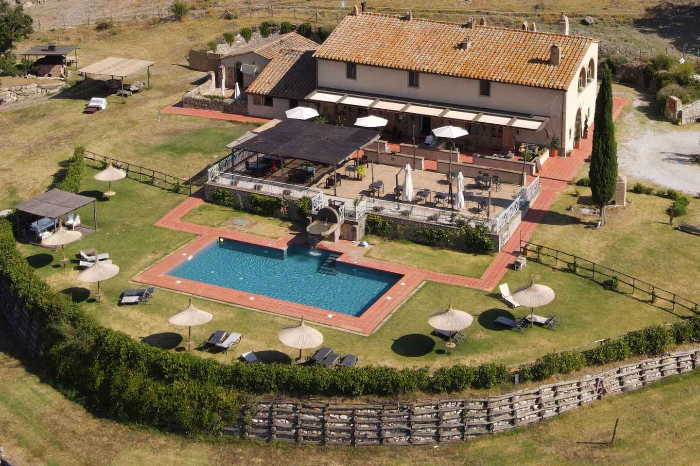 Dinner in Villa Tuscany