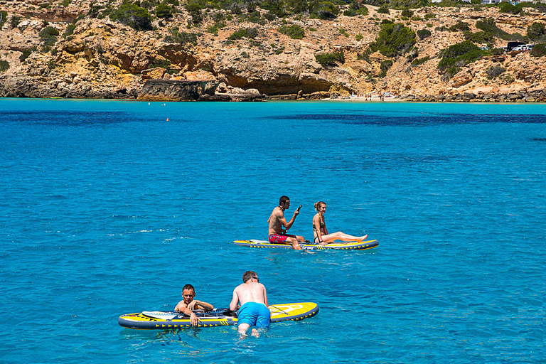 Ibiza: Sunset VIP Paella Cruise with drinks,Paddle Boarding