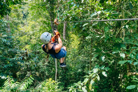 Manuel Antonio Quepos Zip Lining Tour with Lunch Quepos Titi Zip Lining Tour