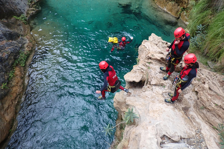Granada & Malaga: Río Verde Canyon, Turquoise Water Jumps Private Tour