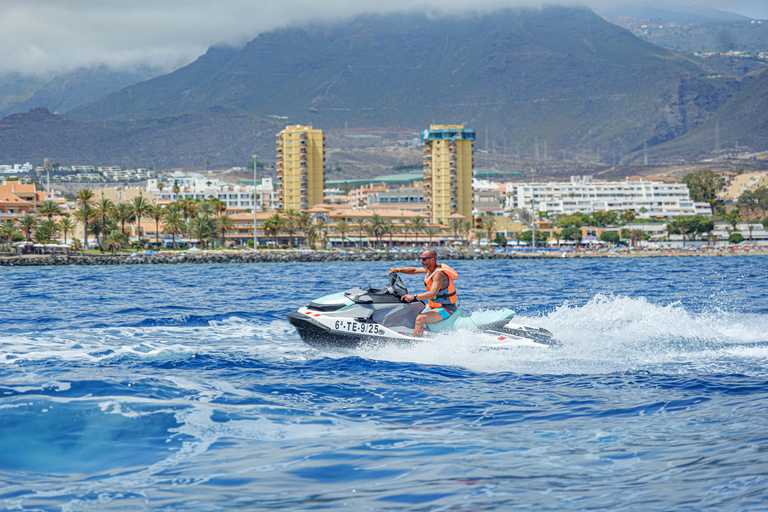 Tenerife: Jet Ski Ocean 1-Hour Safari with Optional Transfer 2 hours JetSki safari for two