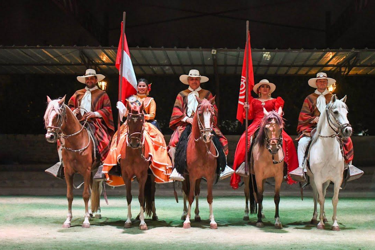 Von Trujillo: Paso Horse und Marinera Show + Mittagessen inklusive