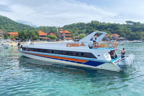 Bali : Transfert en bateau rapide vers/depuis Gili Air, Trawangan, LombokDe Padang Bai à Gili Air