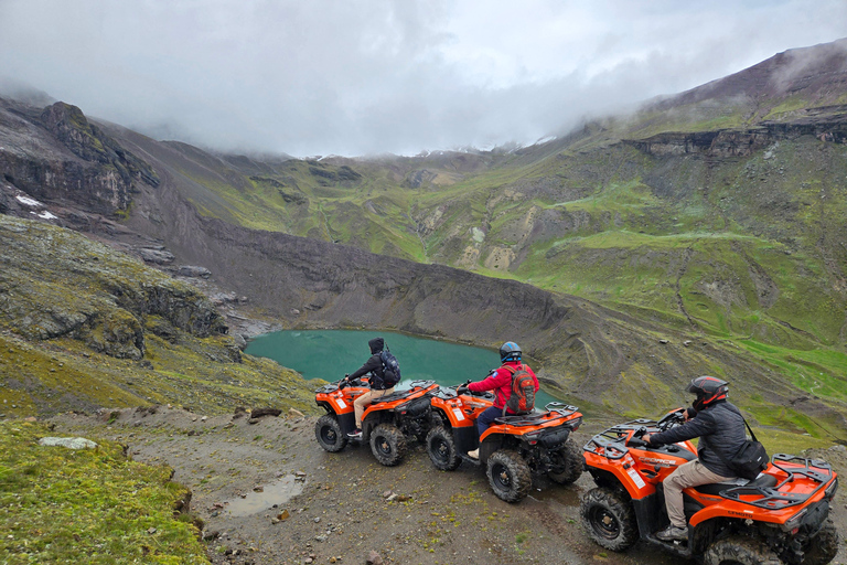 From Cusco: Ausangate Glaciers & Lakes ATV Adventure 1 ATV per Person (Single Driver)