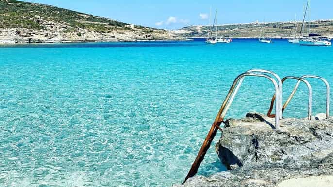 Blaue & Kristall-Lagunen von Comino & Gozo – Meereshöhlen-Kreuzfahrt