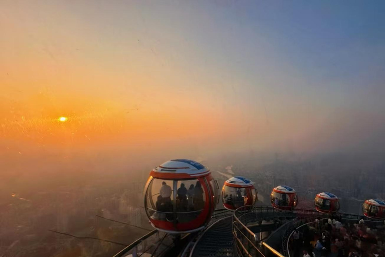 Guangzhou: Canton Tower 460-Meter Sky Wheel - Peak of World 433 Meter Indoor Observatory Deck, No Sky Wheel