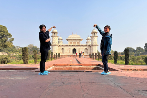 Vanuit Delhi: 4-daagse rondleiding naar Agra, Ranthambore &amp; JaipurTour zonder hotelovernachting