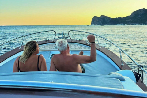 From Positano: Sunset Boat Tour in Amalfi Coast Small Group