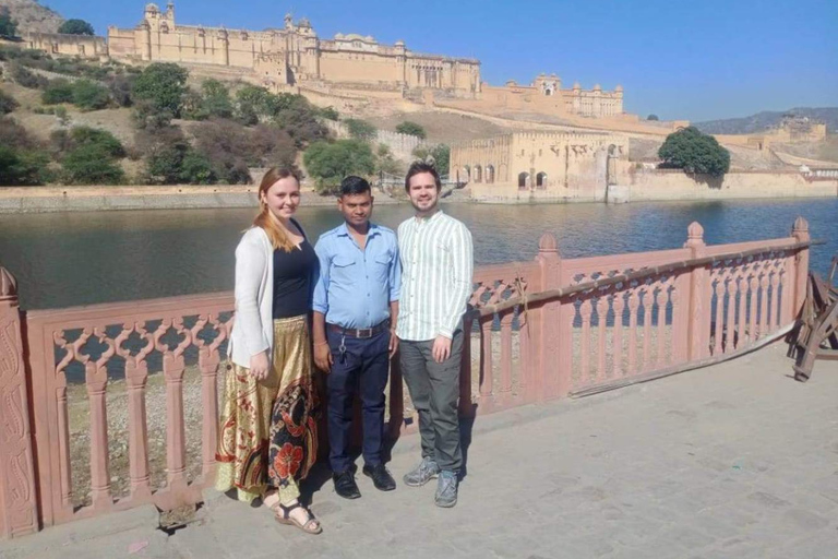 Desde Delhi : Excursión privada nocturna a Jaipur con trasladoExcursión con hotel de 5 estrellas