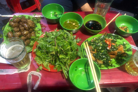 Hanoi Street Food: 13+ Tastings & Train Street Private Hanoi Food tour: 13+ Tastings & Train Street