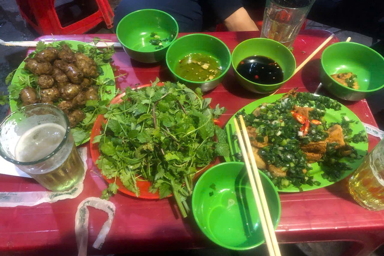 Hanoi Street Food: 13+ Tastings & Train Street Private Hanoi Food tour: 13+ Tastings & Train Street