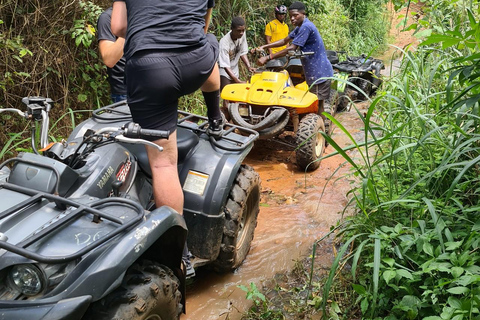 Excursion en quad et chutes d'eau