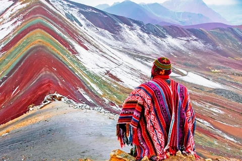 Vanuit Cusco: Tour Regenboogberg en Puno 5D/4N + Hotel ☆☆☆Vanuit Cusco: Tour Rainbow Mountain en Puno 5D/4N + Hotel ☆☆