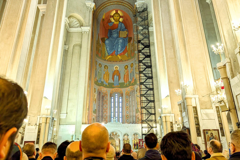 Tbilisi: Mtskheta, Jvari, Chronicles, Sameba Church & Wine
