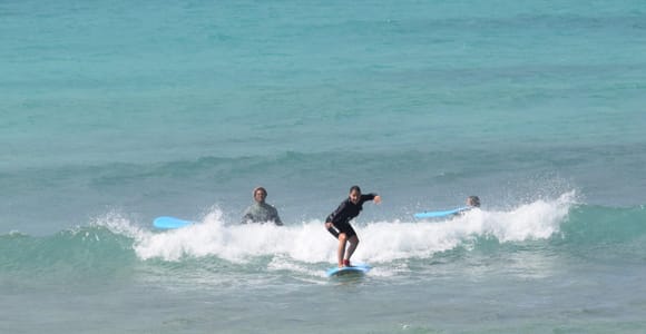 Boa Vista: 2-Hour Tailored Beginner & Improver Surf Lesson