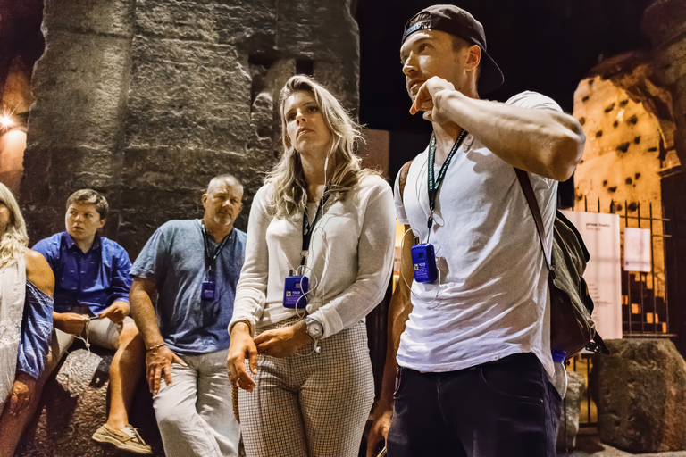 Colosseum by Evening Guided Tour with Optional Arena Access Colosseum & Arena Floor - Semi Private Tour up to 10 People