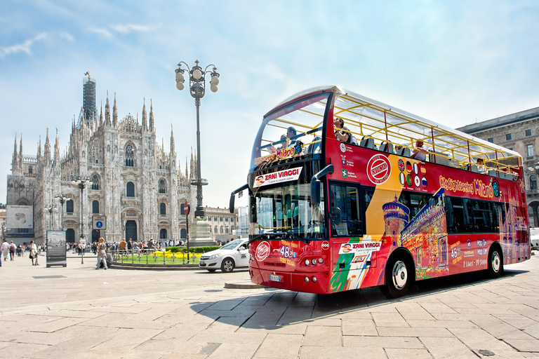 Milaan: De Milan Pass City CardMilan Pass 72 uur met hop-on, hop-off-busticket