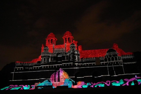 Delhi: Red Fort Light & Sound Show With Skip The Line Entry Tour With Guide Only