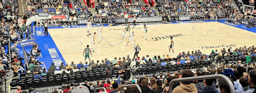Détroit : Ticket pour le match de basket des Pistons de Détroit