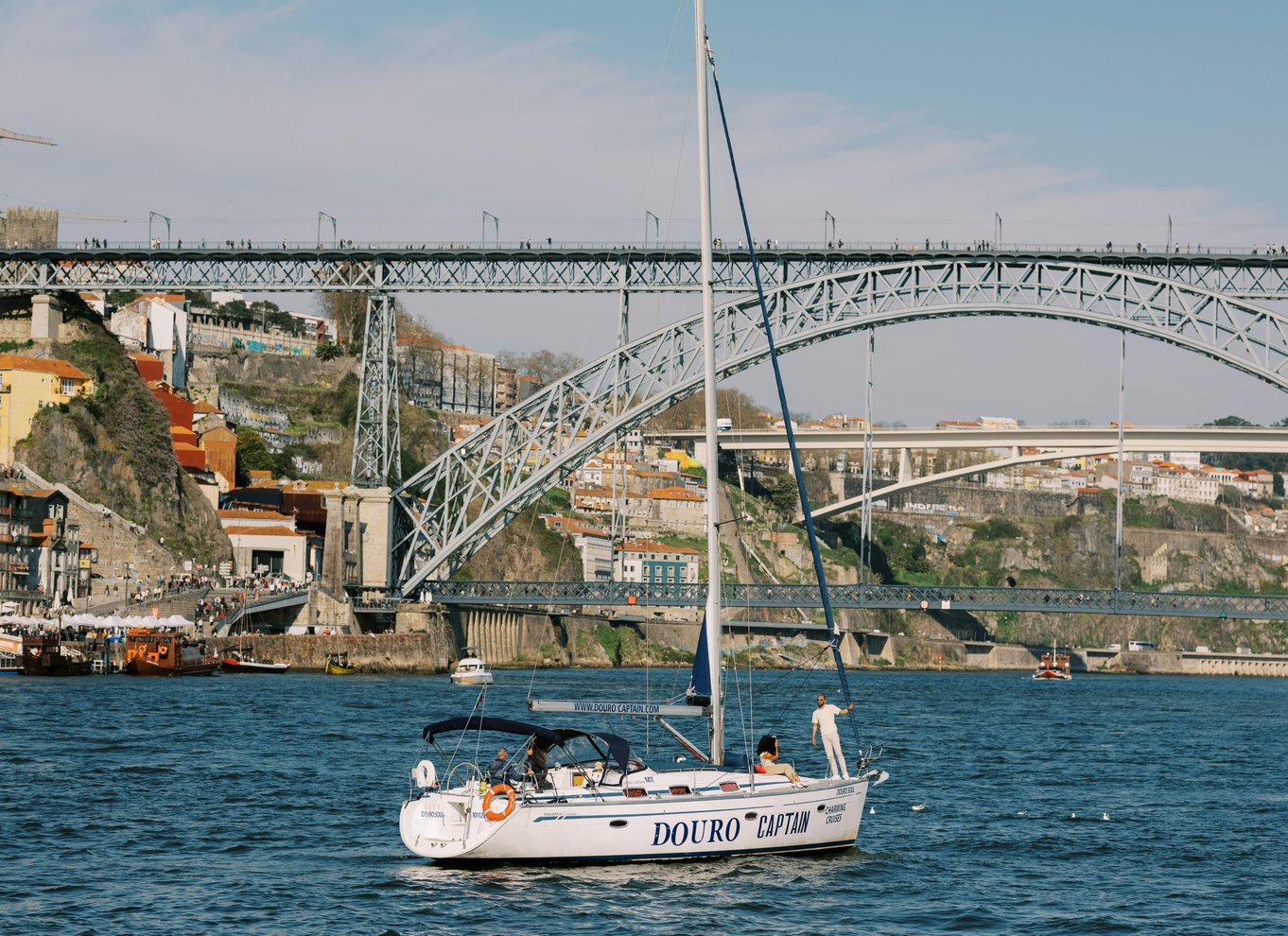 Porto: Charmerende sejlbådskrydstogt med portvin, mulighed for solnedgang