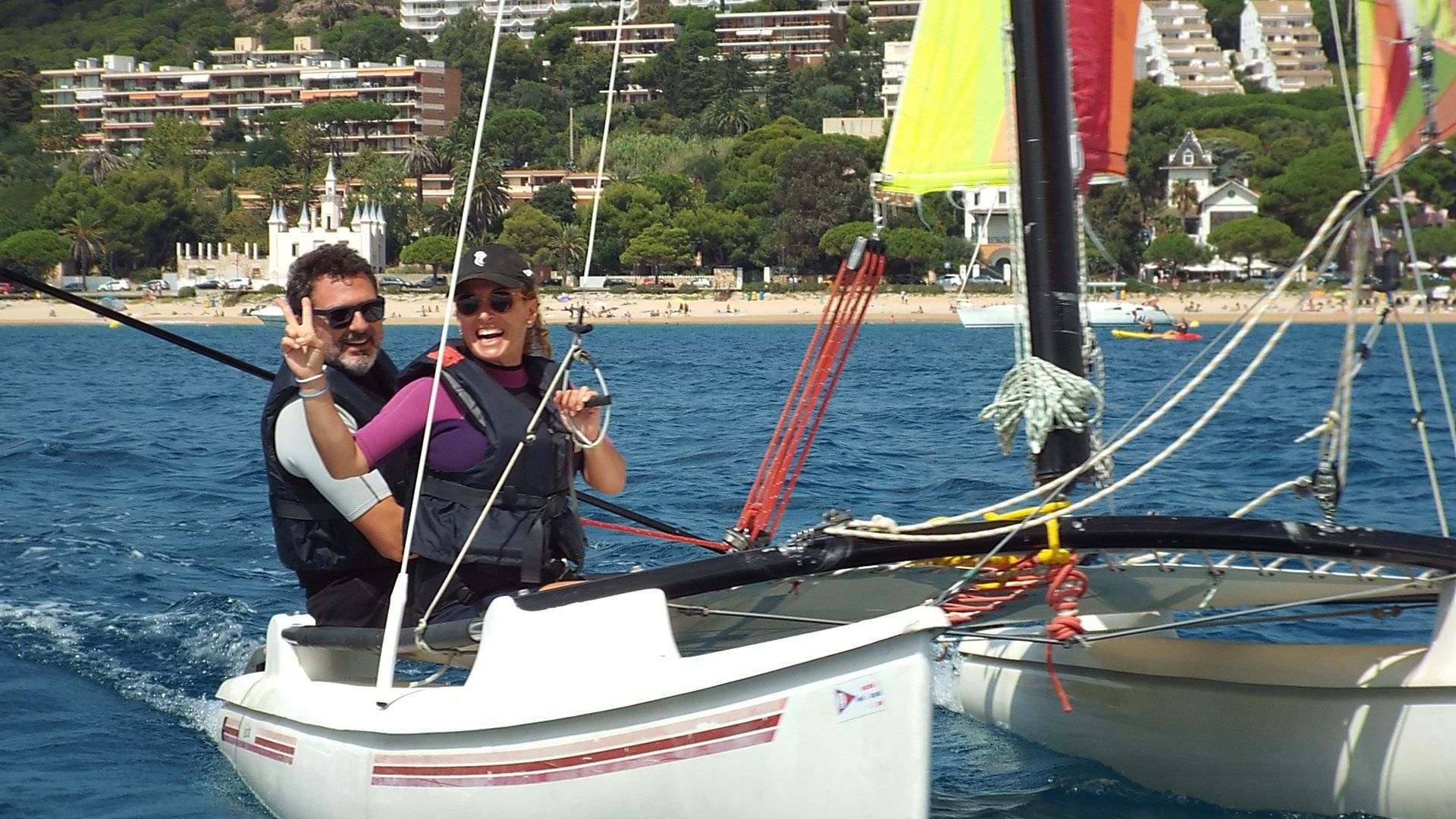 Costa Brava: 2,25-stündiger Katamaran-Kurs