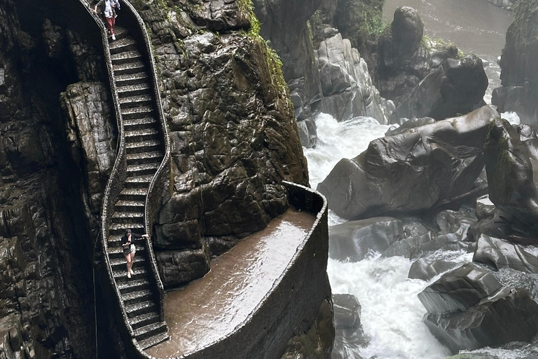 From Quito: Banos Tour - Includes Devils Cauldron and Lunch Private Tour