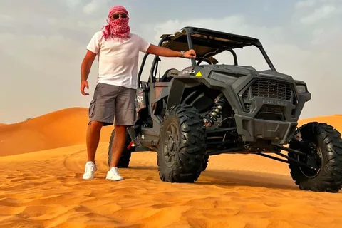 Doha: Quadbike/Desert Safari, Camel Ride, Sandboarding