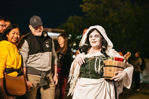 Quebec Interactive Street Theatre: "Crimes in New France" Interactive Street theater in French