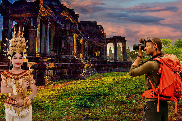 Three-day Angkor Wat Tour in Siem Reap, Cambodia Three days-Angkor Wat Tour in Siem Reap, Cambodia