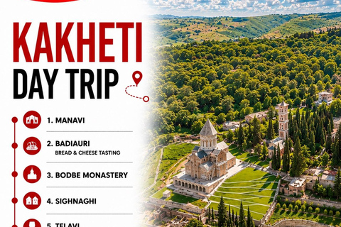 From Tbilisi: Kakheti Full Day Guided Group Trip