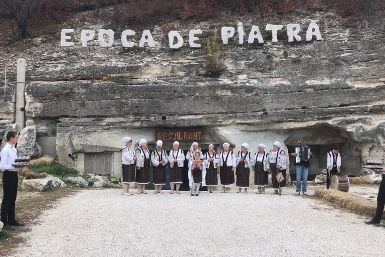 Chisinau:OLD Orhei cave monasteries - Branesti wine tasting