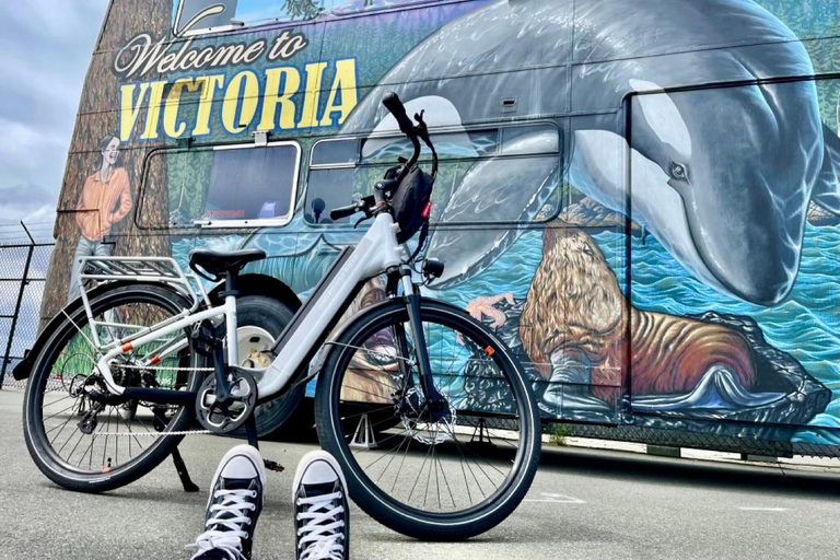 维多利亚市精华自行车之旅 - 城堡帽与传奇维多利亚踏板或电动自行车之旅 - 城堡风帽和传奇