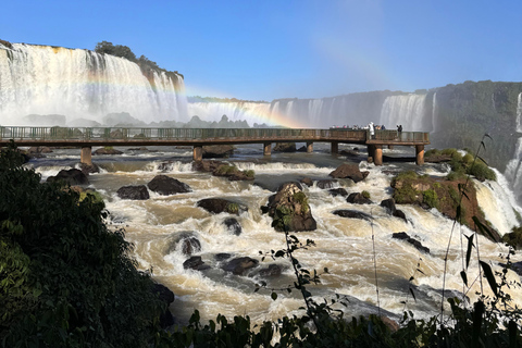 Excursión de un día a los lados brasileño y argentino de las Cataratas de Iguazú