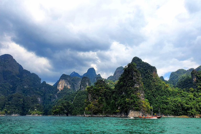 Phuket or Anywhere: 2-Days Cheow Lan Lake & Raft-Resort-FAN Option 1: From KhaoLak+KhaoSok with Roundtrip Hotel Transfer