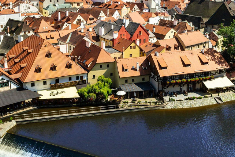 Prag: Transfer till Wien via sagolika Cesky Krumlov