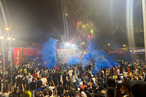 Medellin: Street Football Tour, VIP at Tournament, Empanadas Street Football Tour, VIP at Tournament, & Giant Empanadas