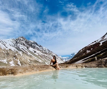 Santiago: Cajón del Maipo, Termas Colinas y Embalse El Yeso