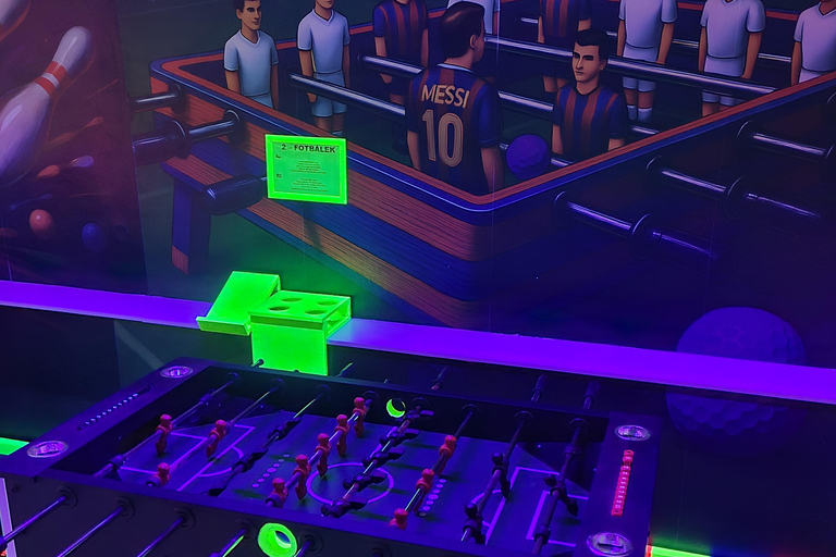 Prague: Punk Minigolf Glow-in-the-Dark Entry Ticket Punk Minigolf Glow-in-the-Dark Entry Ticket Monday-Thursday