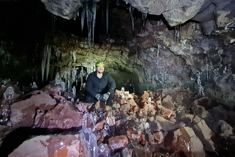 Geological Lava Tunnel Adventure - Arnarker Cave