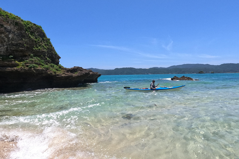 Okinawa: Private Full Circle Island Kayak Tour in English