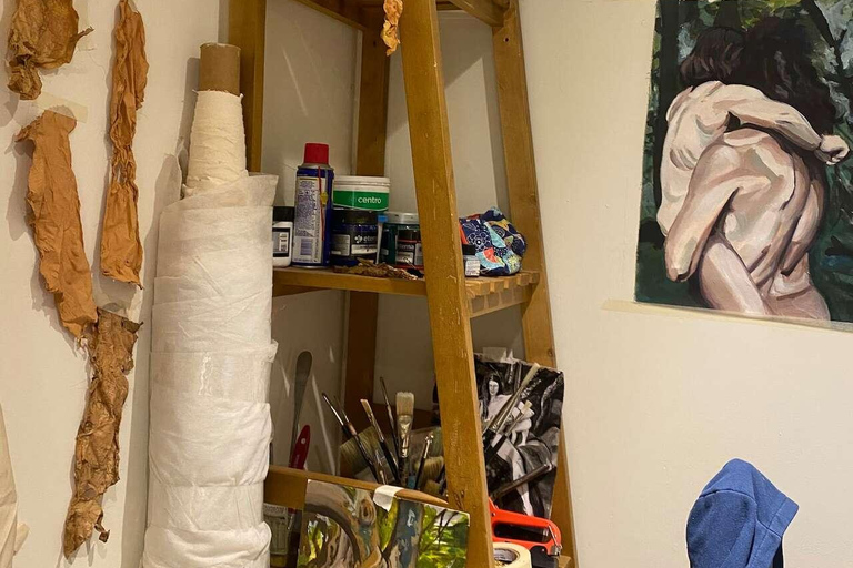 Paint with an artist in a Bariloche workshop