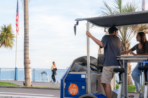 Nice: Private Beer Bike Tour with Drinks and Local Snacks Private Group Tour