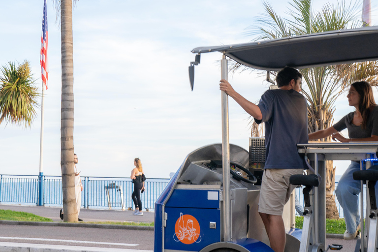 Nice: Private Beer Bike Tour with Drinks and Local Snacks Private Group Tour
