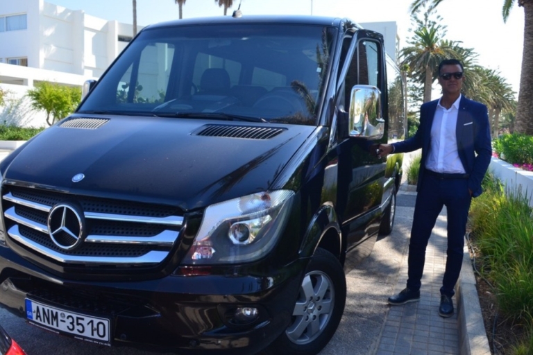 Au départ de Chania : Service de chauffeur privé pour véhicules haut de gammeVéhicule moderne à 6 places