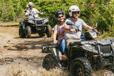 Desde Rétino: safari en quad de medio díaSafari en quad para 1 conductor y 1 niño