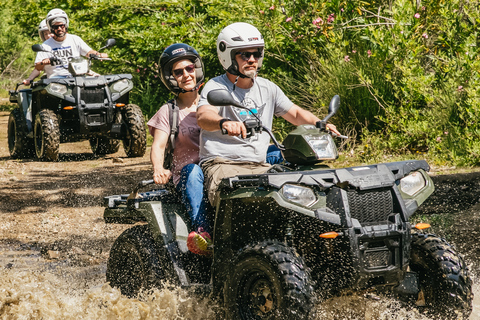 Vanuit Rethymnon: quadsafari van een halve dagQuadsafari voor 1 bestuurder + 1 passagier