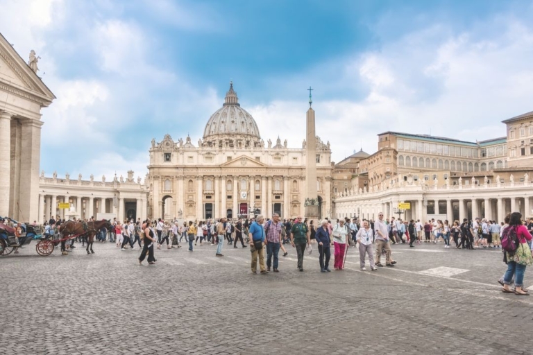 Rome: hele Vaticaanse tour & St. Peter's Dome ClimbTour in het Engels