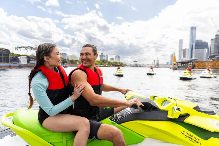 Brisbane City: Jet Ski Safari Tour to Moreton Bay One or Two People on a Jetski
